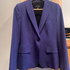 Judith and Charles blue blazer